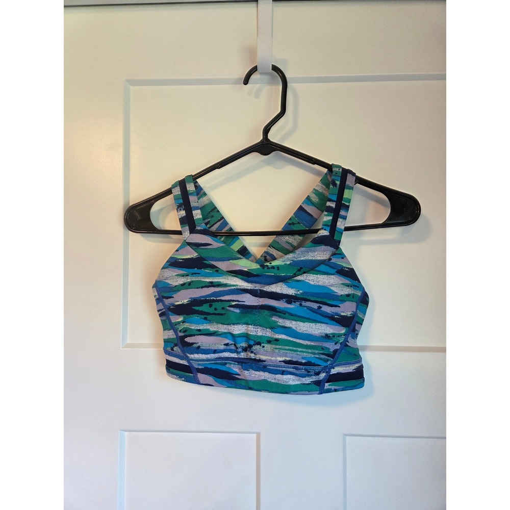 Lululemon Rack Pack Bra Seven Wonders Multi size 4